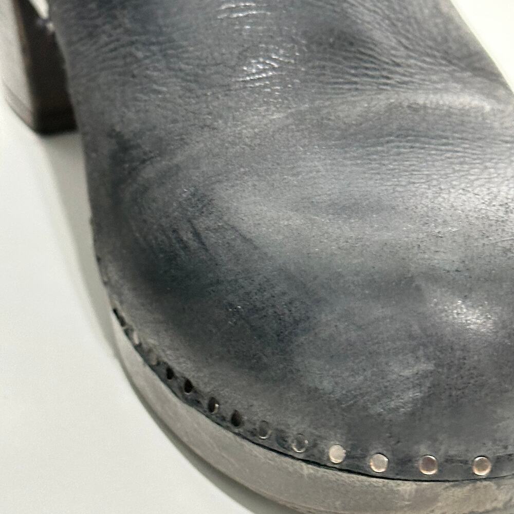 Dansko Sassy Black Leather Heeled Clogs Ankle Strap Women's EU 41 US 10.5-11 - Picture 16 of 16